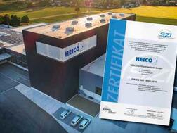 Framgångsrik certifiering av HEICO Umformtechnik GmbH enligt ISO 14001