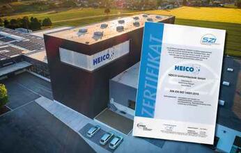 Erfolgreiche Zertifizierung der HEICO Umformtechnik GmbH nach ISO 14001
