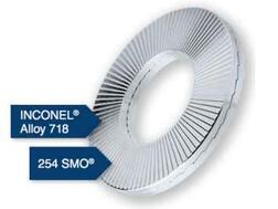 Arandelas de seguridad HEICO-LOCK® de materiales especiales