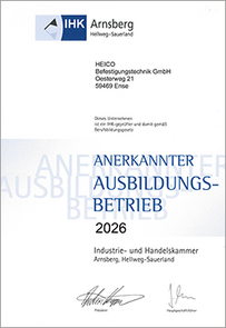 Anerkannter Ausbildungsbetrieb 2026